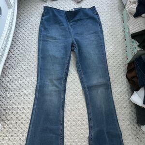 We The Free Dark Blue Flare Jeans